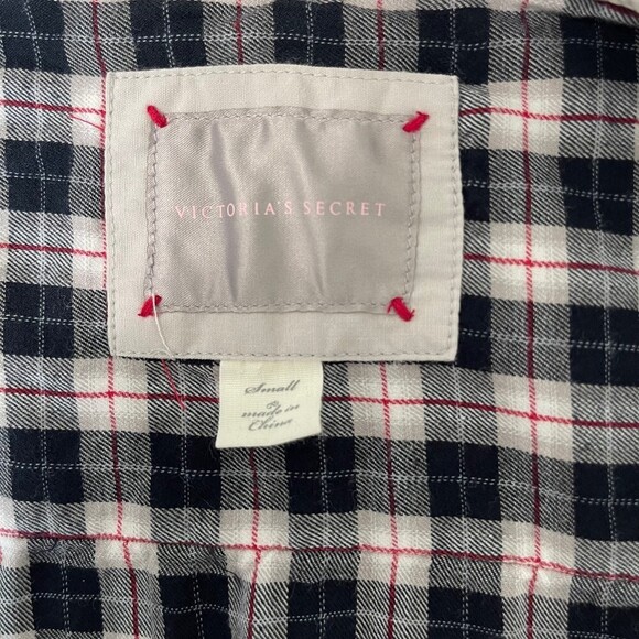 Victoria Secret Plaid Long Sleeve Shirt. Size S. - Picture 3 of 9